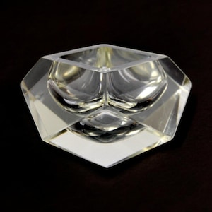 Flavio Poli asshtray for seguso, Murano, italy, 1960