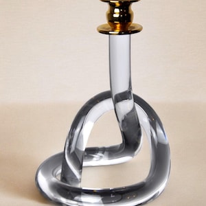 Dorothy Thorpe Candle Holder, Methacrylate, 1980