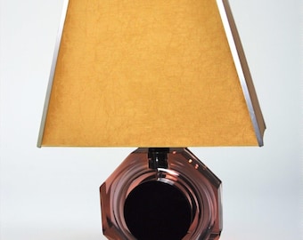 Felice Antonio Botta Lucite lamp, Italy, 1970s