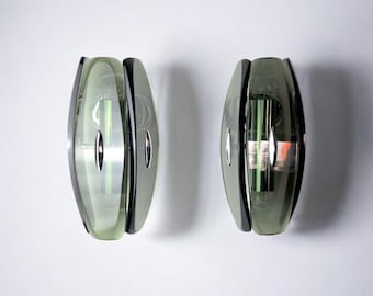 Pair of Veca sconces in bakelite Italy 1970