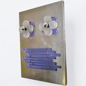 Luminária de parede Poliarte de Albano Poli, Itália, década de 1970