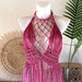 Festival Set Hot Pink Rave Dress Mesh Festival Top Festival - Etsy