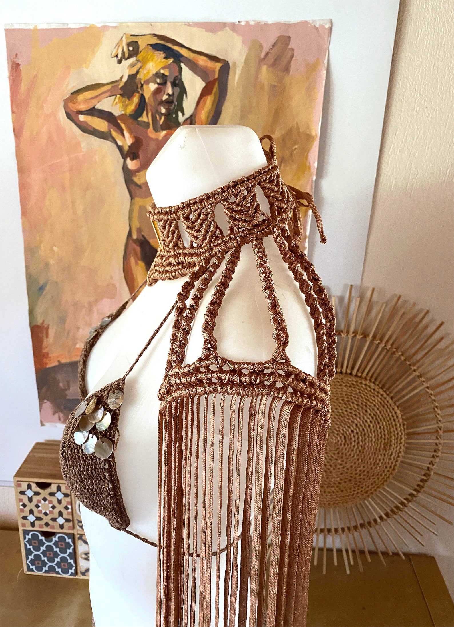 Atena macrame dress main image 1