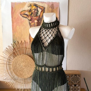 Goth mesh dress, festival outfit