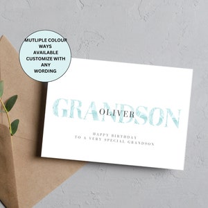 cartão de aniversário personalizado para neto, neto, aniversário para neto, cartão de aniversário personalizado, aniversário personalizado