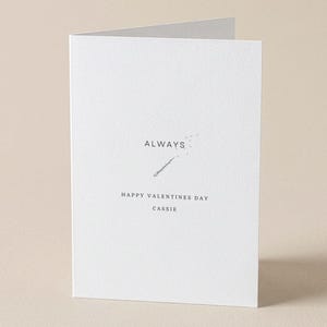 Always valentines card, valentines day card, Harry Potter, personalised valentines