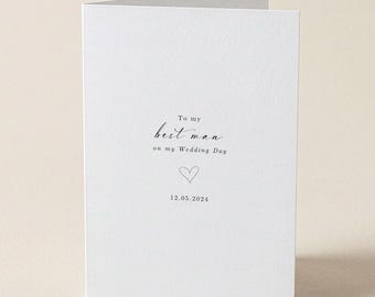 To My Best Man On My Wedding Day, Best man Card, To My Best man Card, Wedding Day Cards, personalised Wedding Card