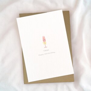 personalised 50th birthday card, fifty, 50th birthday, daughter, friend, personalised birthday card, personalised birthday