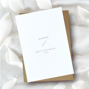 Carte de Saint-Valentin toujours, carte de Saint-Valentin, Harry Potter, Saint-Valentin personnalisé, amour, carte de voeux