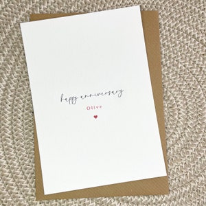 anniversaire simple, carte d'anniversaire, anniversaire personnalisé, amour, carte de voeux