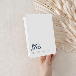 Santorini wedding day card, Greek wedding, wedding card, personalised wedding day, congratulations wedding, greeting card, wedding image 5