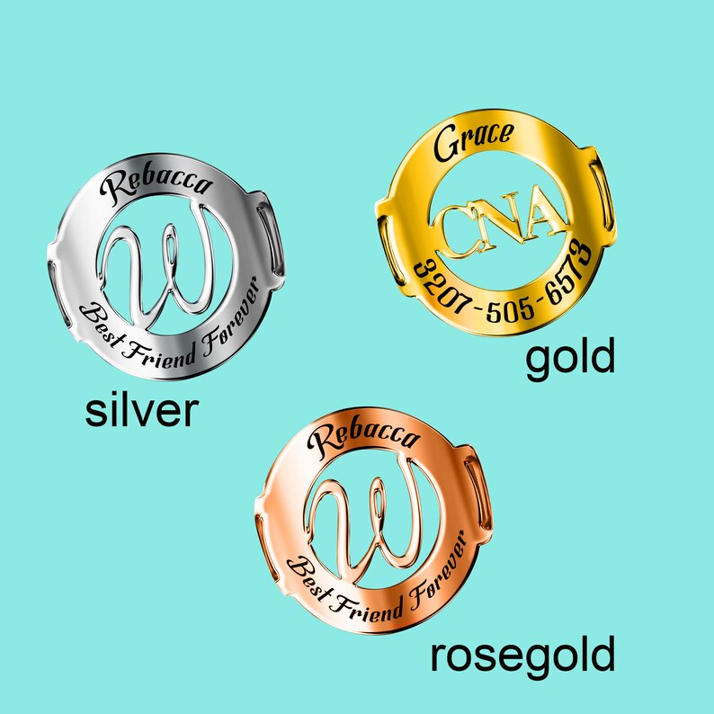 Custom Stethoscope ID Tag Stethoscope Name Tag Personalized Etsy