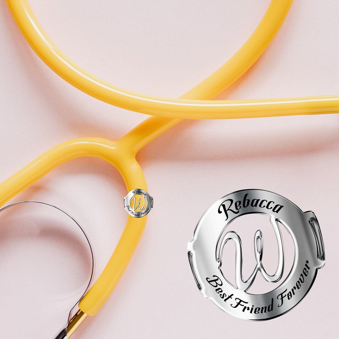 Custom Stethoscope ID Tag Stethoscope Name Tag Personalized Etsy
