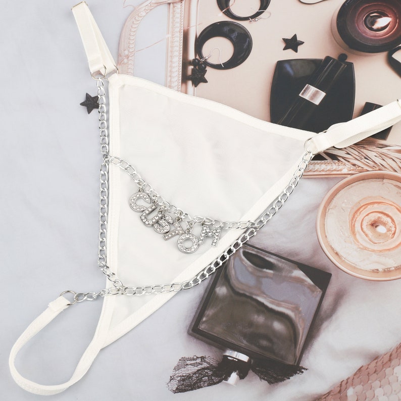 Thong Chain Gstrings Custom Thong Bikini Bikini Chain Etsy Australia