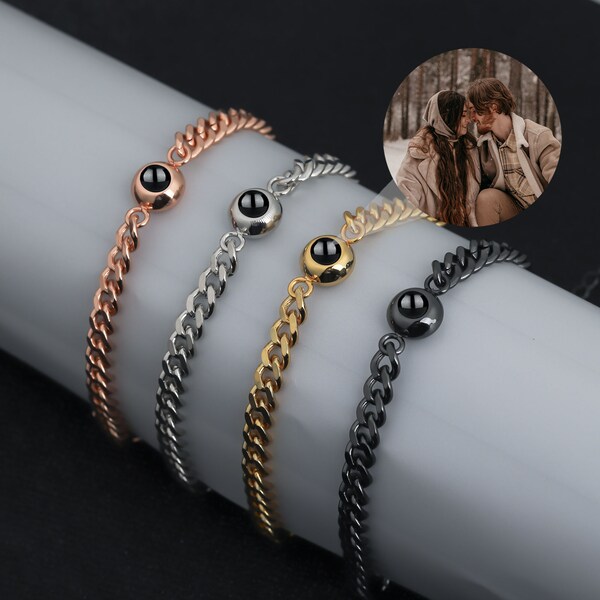 Bracelet With Picture Inside Etsy