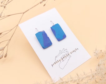 Polymerton Hängeohrringe, Statement Ohrringe, Elegante Ohrringe // Polymer Clay Earrings, Hanging Earrings, Statement Earrings