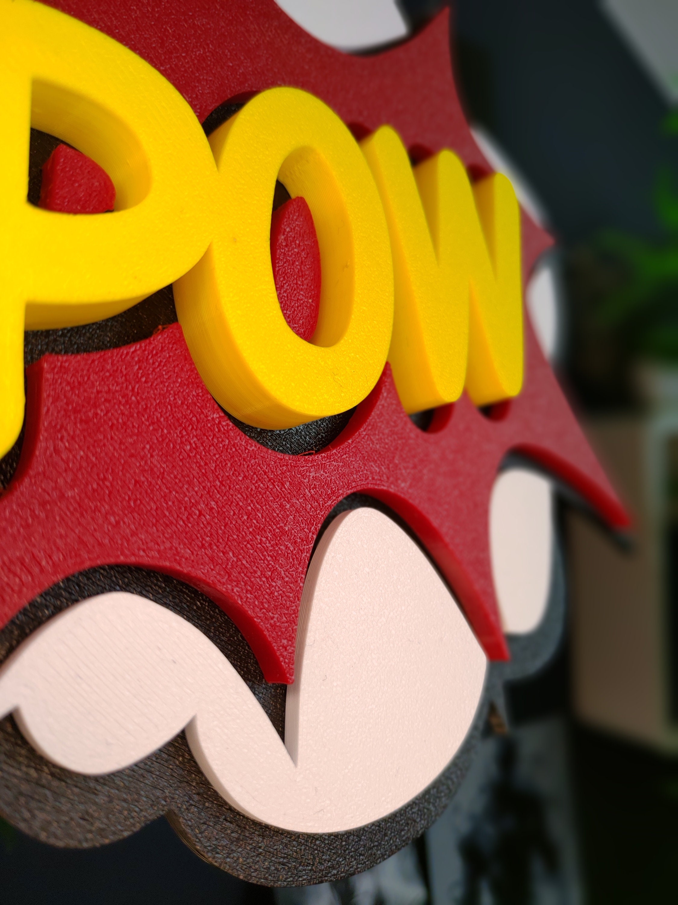 Heroic Comic Sign Art for Game Room Decor - Etsy