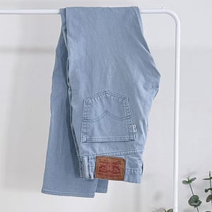 Levi&#39;s 511 W28 L32 Vintage Sky Blue Jeans