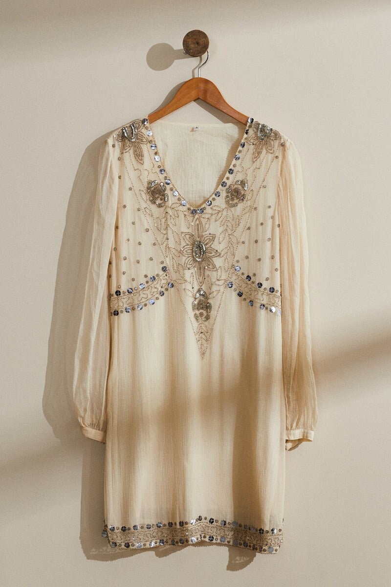 bali golden sun dress free people Bali Aurora Midi Slip Dress by Free People main image 1