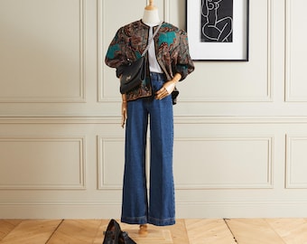Vintage Floral Quilted Jacket