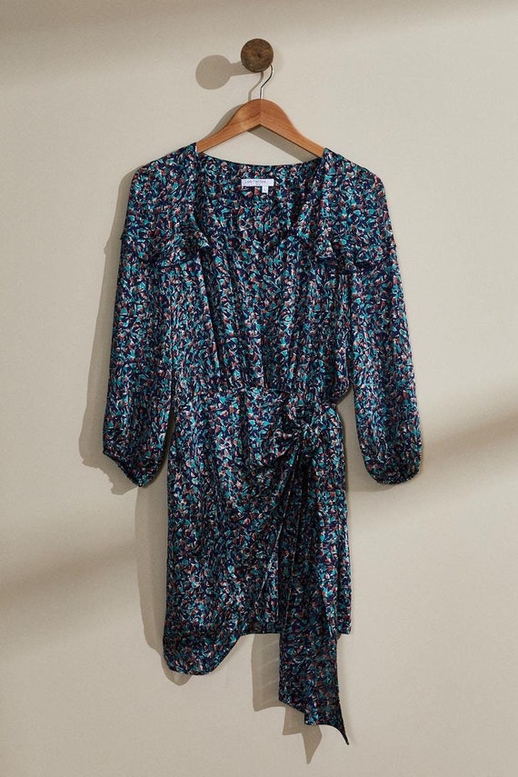 blue lurex dress Blue Rainbow Lurex Dress main image 1