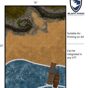 Drowned Sailors Encounter kaart, Dragons of Stormwreck Isle (DoSI) image 2