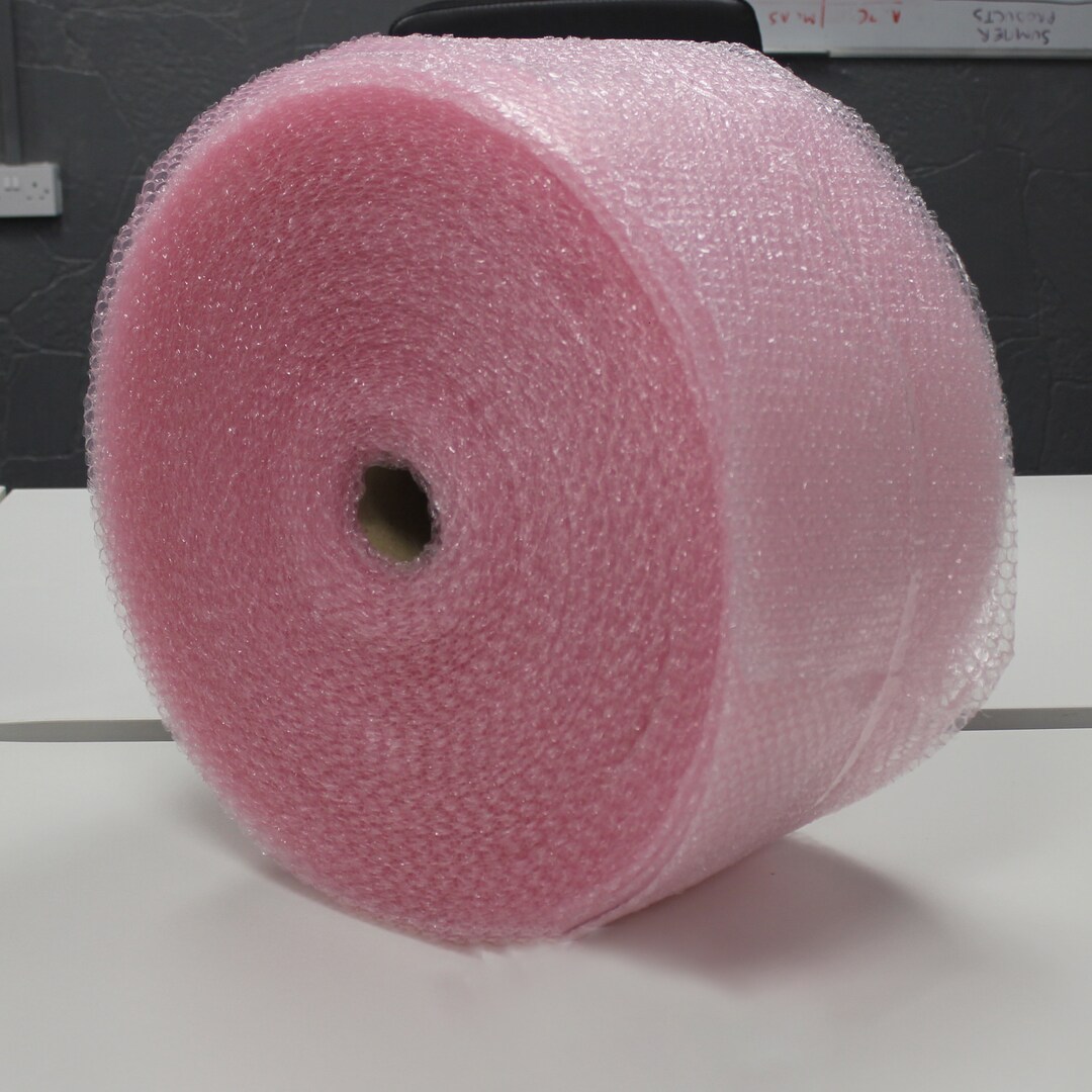 1x Roll Pink Bubble Wrap Bubble Wrap Antistatic Pink 300mm X Etsy UK