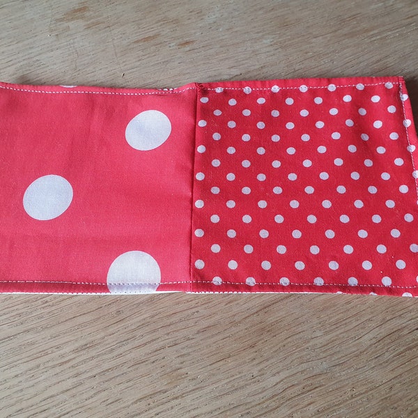 Doppelt Untersetzer Polka Dots aus Baumwolle, Tee und Kekse Muttertag Geburtstagsgeschenke für Sie Ihn