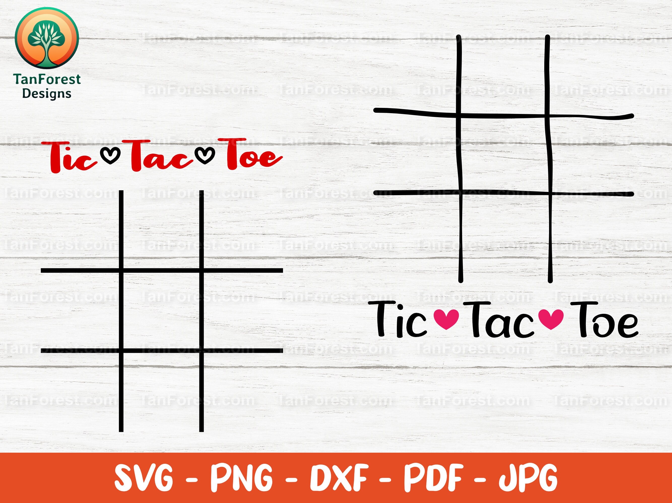 Tic Tac Toe Svg Valentine Svg Bundle Valentines Game Svg - Etsy
