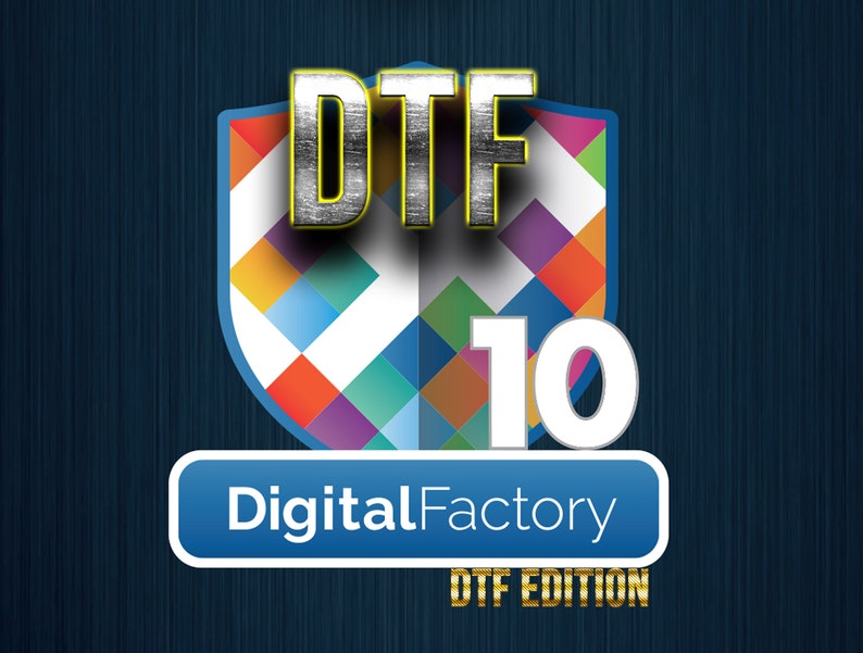 Cadlink Digital Factory 10.1 DTF Large & Desktop Printers Full Version, 1-Activation Key 