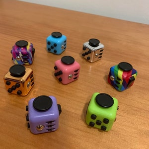 Fidget Cube Cubo Antiestres Ansiedad Colores