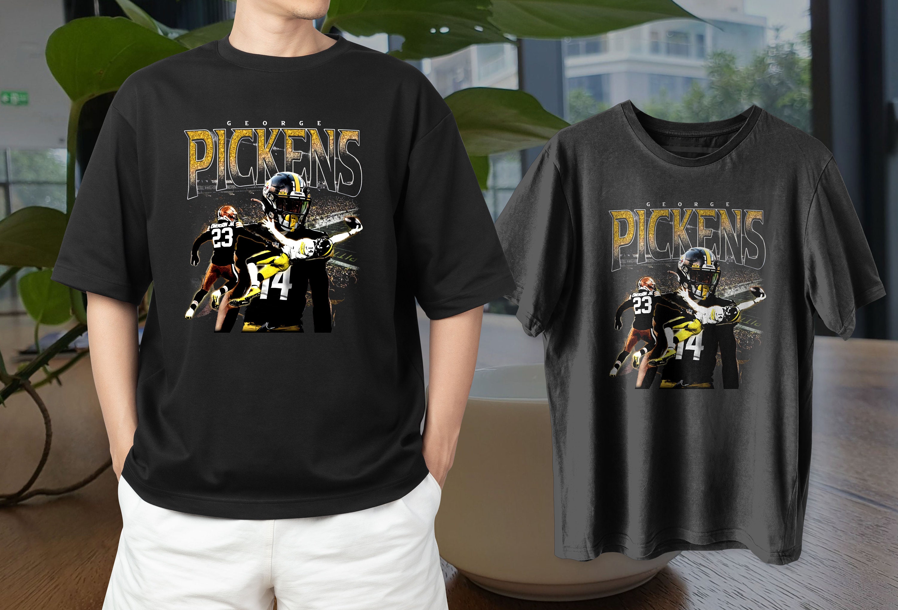 Discover George Pickens Vintage T-shirt