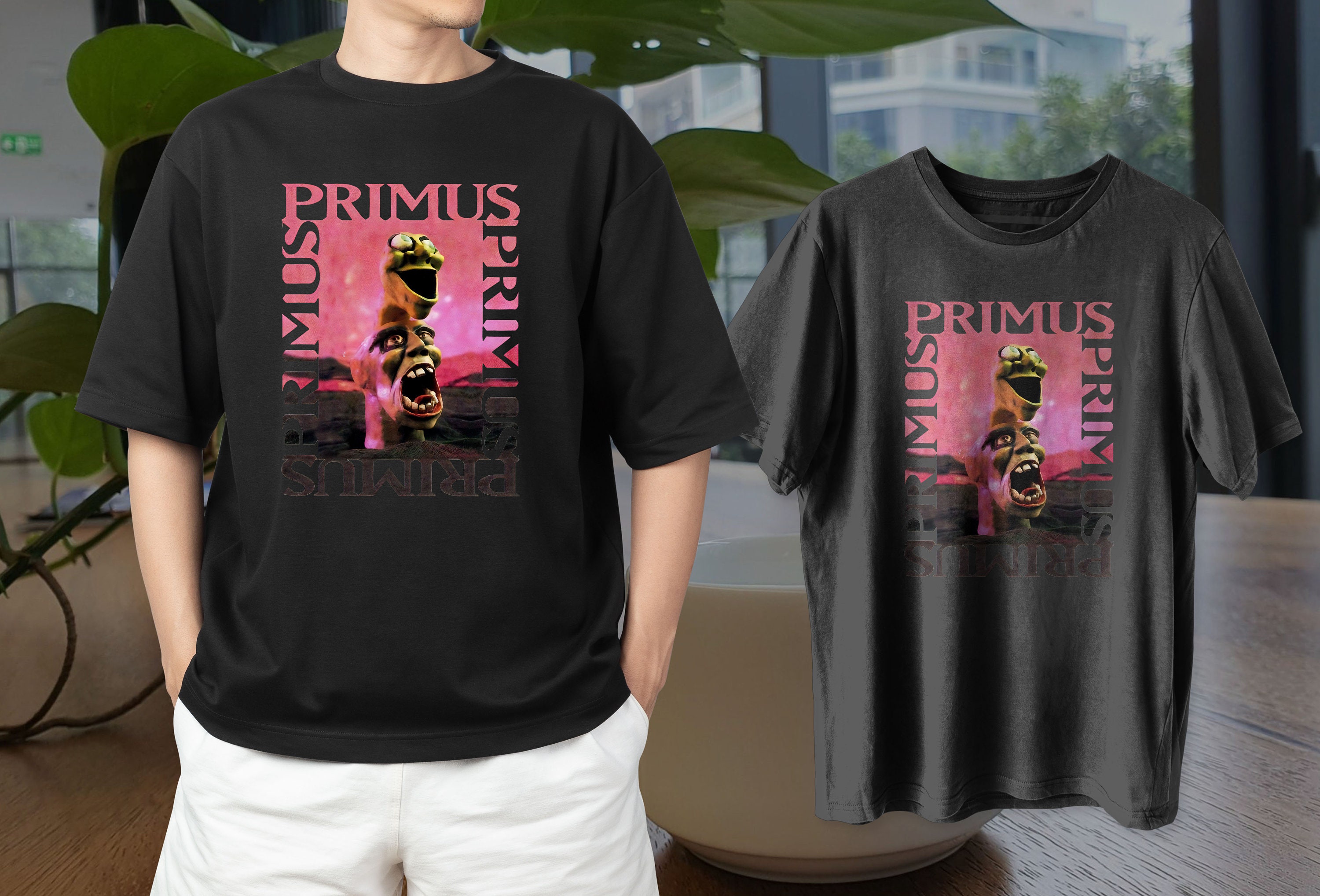 Discover Vintage 1990 Primus Frizzle Fry T-Shirt, Primus T-Shirt, Primus Rock Band T Shirt