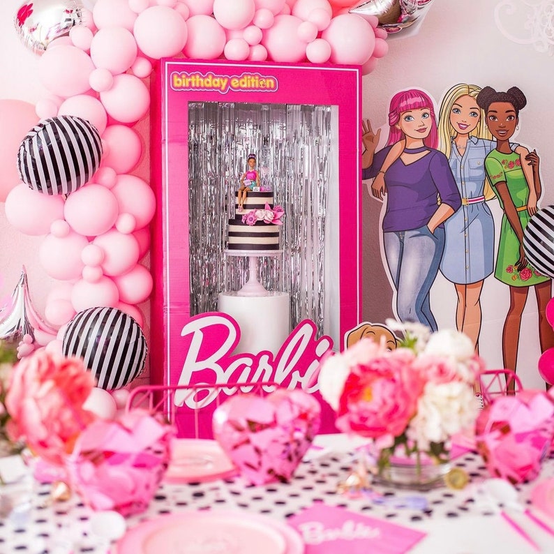 Doll Box Photo Booth Life Size Child Size Barbie Birthday Etsy Canada