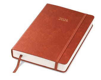 Wykeham's Executive 2026 Day Per Page Diary Journal – Personalized Diary and Planner