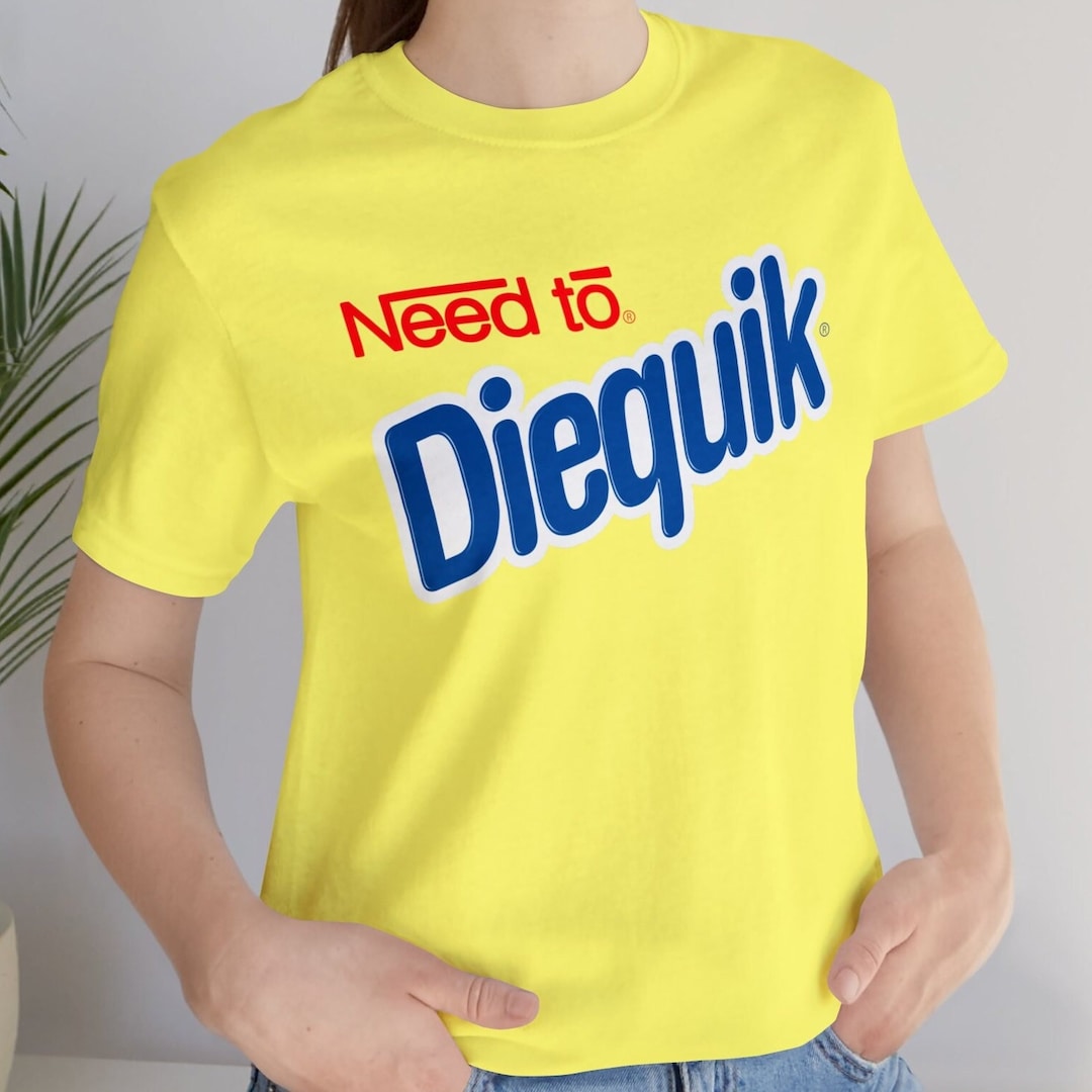 Need to Diequik T-shirt, Parody Vaporwave Meme - Etsy