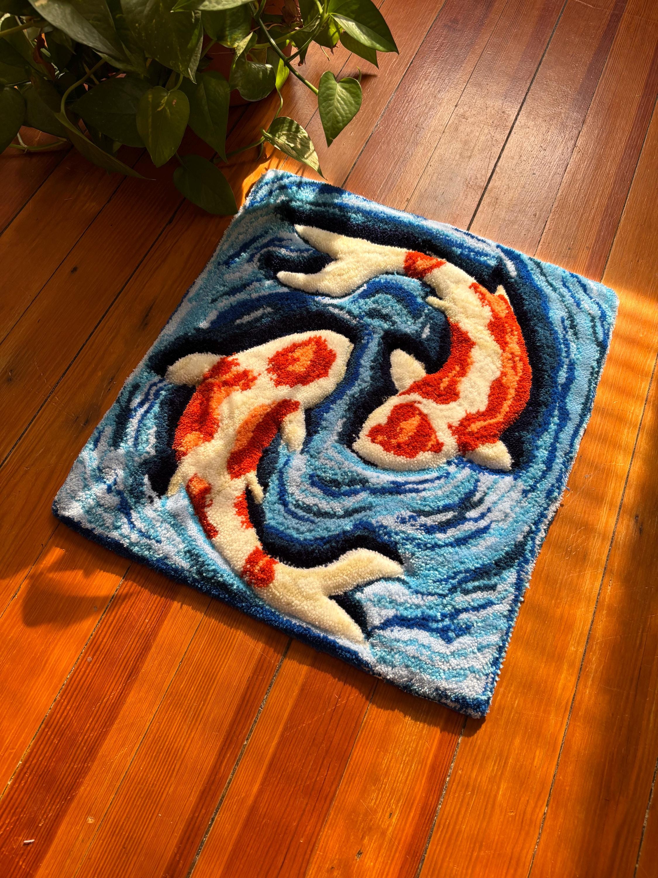 Koi Tuft Rug - Etsy