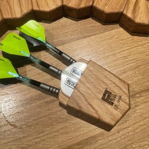 Personalized Dart Case Made of Oak Wood, Dart Set Holder, Dart
