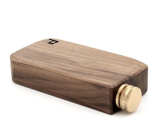 Snuff box handmade wooden tobacco accessories NEW unique