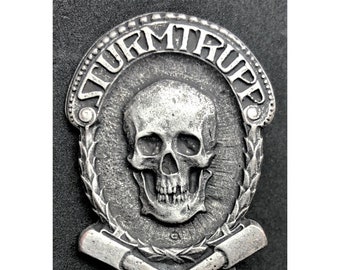 Sturmtruppen Silber Abzeichen