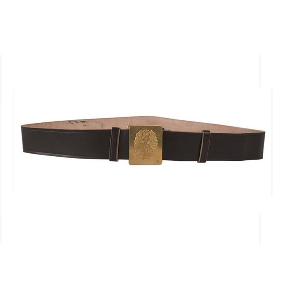 Spanish officer belt and buckle