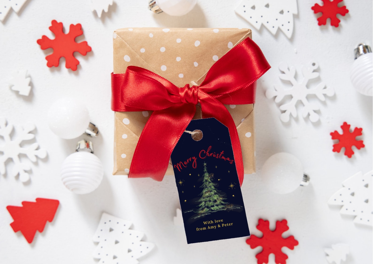 Editable Instant Download and Printable Christmas Gift Tags Etsy