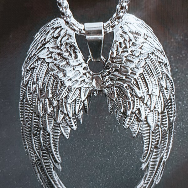 Ailes D'ange Pendentif Collier Hommes Femmes