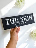 Custom 3D Acrylic Logo Sign for Door or Wall, Modern Salon Sign with Stand Offs, Business Signage, Business Door Plaque, Spa Room, Clinic product logo