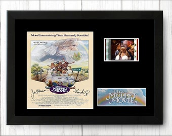 The Muppet Movie Original  Film Cell Display  Signed Stunning Fathers Day Gift