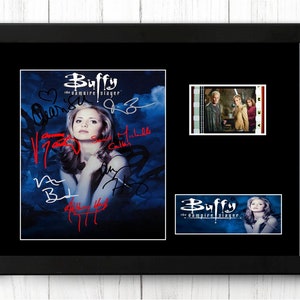 Buffy the Vampire Slayer Original  Film Cell Display Signed Fathers Day  Gift Stunning Fathers Day Gift