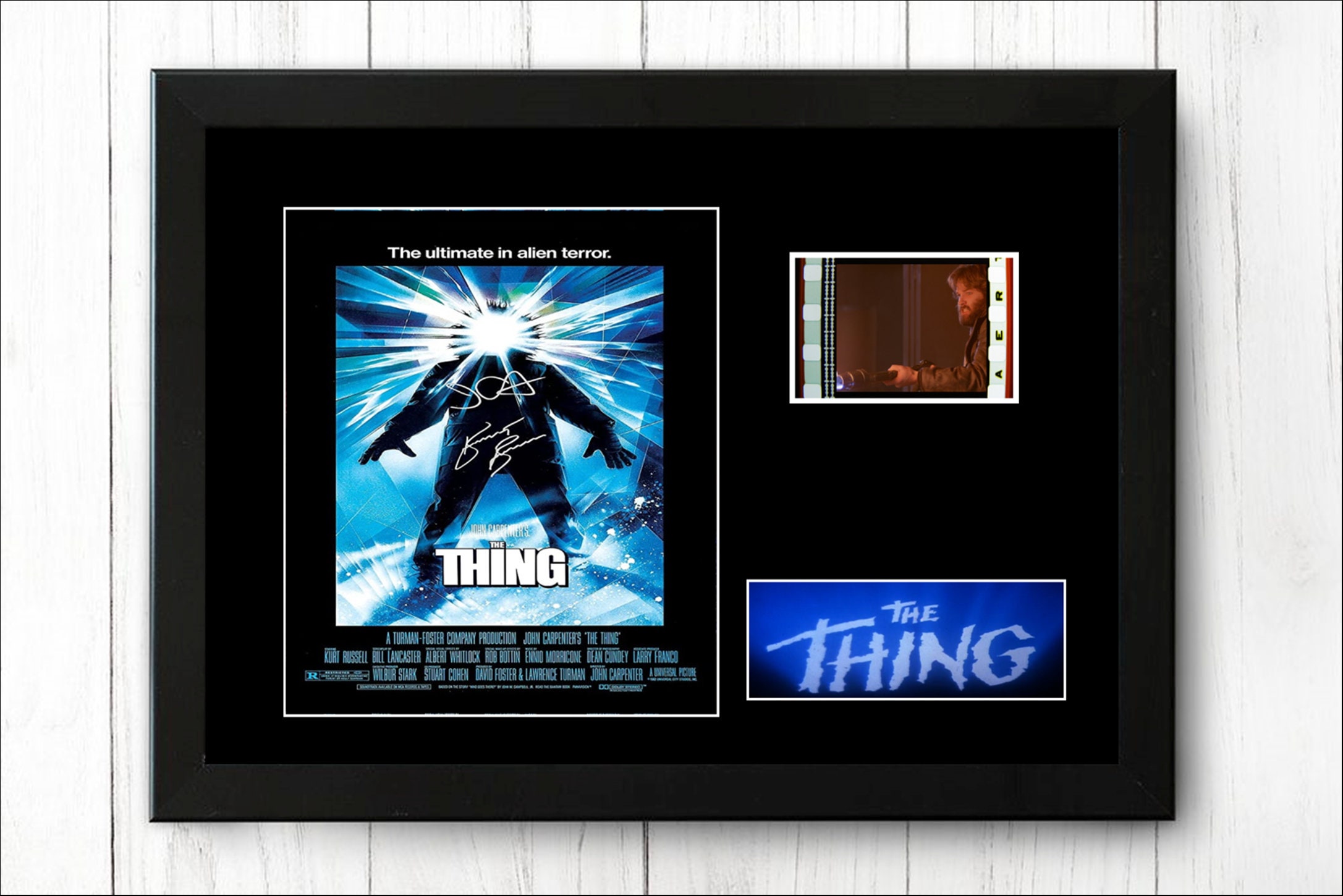 THE THING 1982 póster impreso artístico película de terror de John  Carpenter de