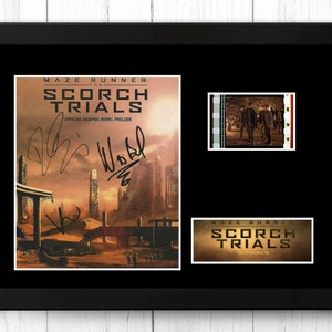 THE MAZE RUNNER THE SCORCH TRIALS MOVIE ORIGINAL CINEMA PRINT PREMIUM POSTER