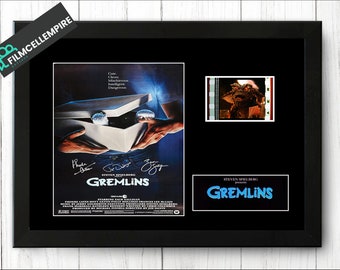 Gremlins 1984 Original Film Cell Display Signed  Stunning Fathers Day Gift