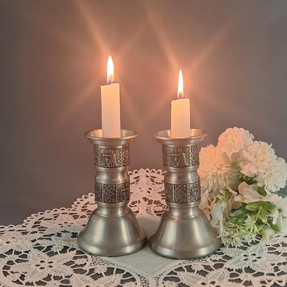 北欧 ヴィンテージ コパー 銅製 ろうそくホルダー どんぐり